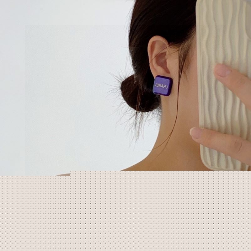 Ch*el earrings
